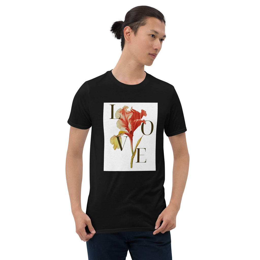 Real Love – Dual-Sided Floral Skull Tee (Unisex)