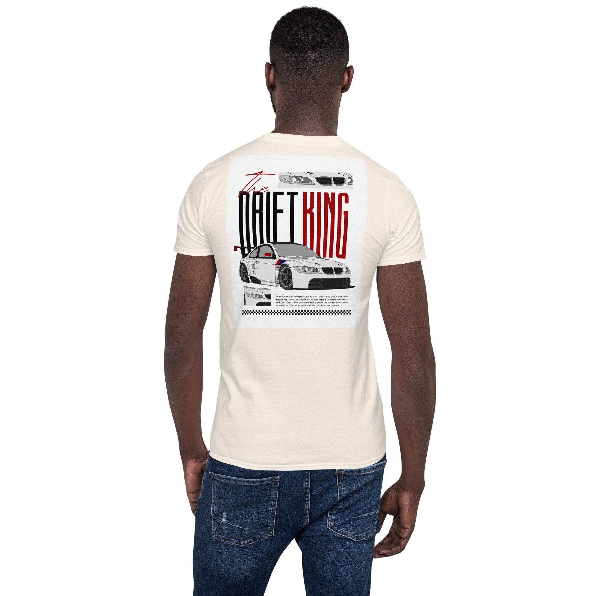 The Drift King – Speed Racing Edition (Unisex Cotton Tee)