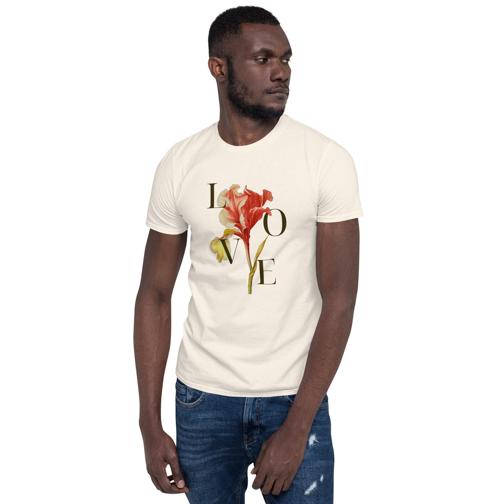 Real Love – Dual-Sided Floral Skull Tee (Unisex)