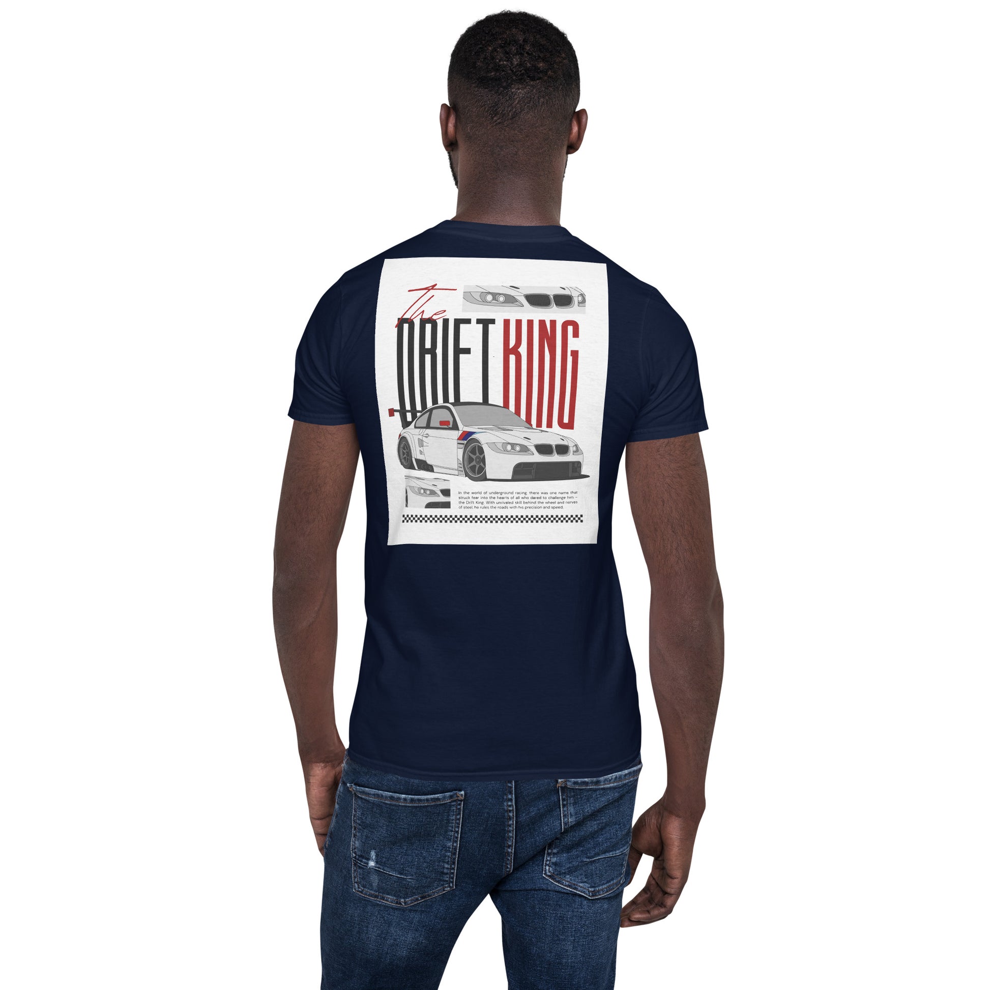 The Drift King – Speed Racing Edition (Unisex Cotton Tee)