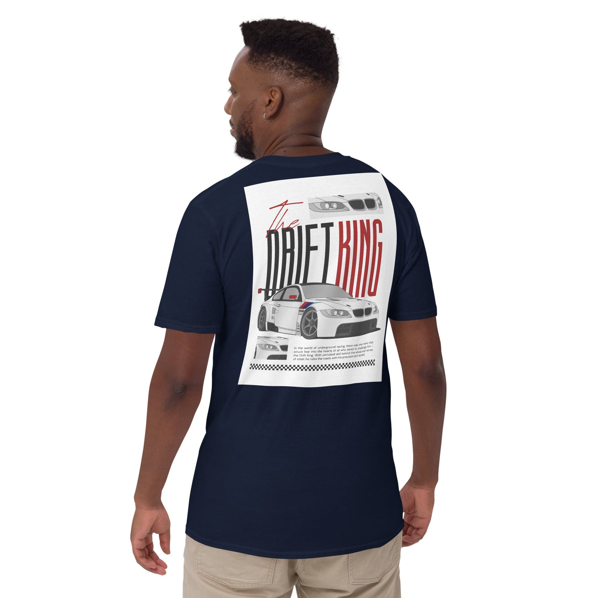 The Drift King – Speed Racing Edition (Unisex Cotton Tee)