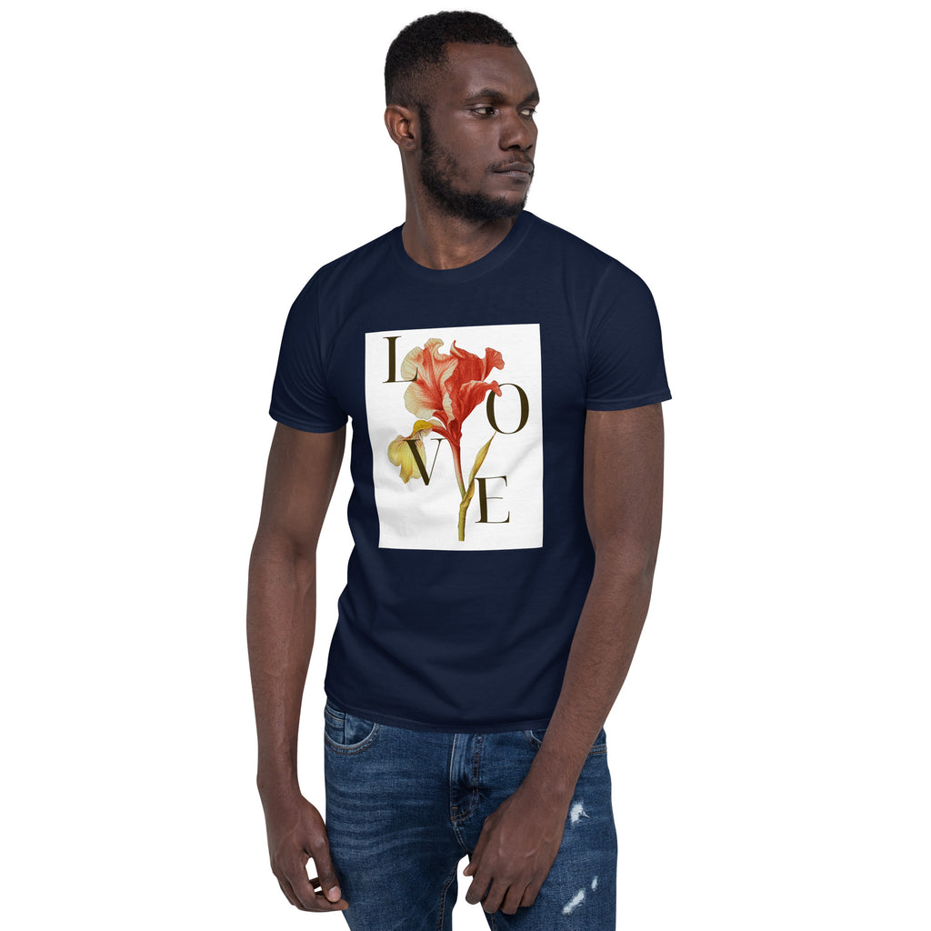 Real Love – Dual-Sided Floral Skull Tee (Unisex)