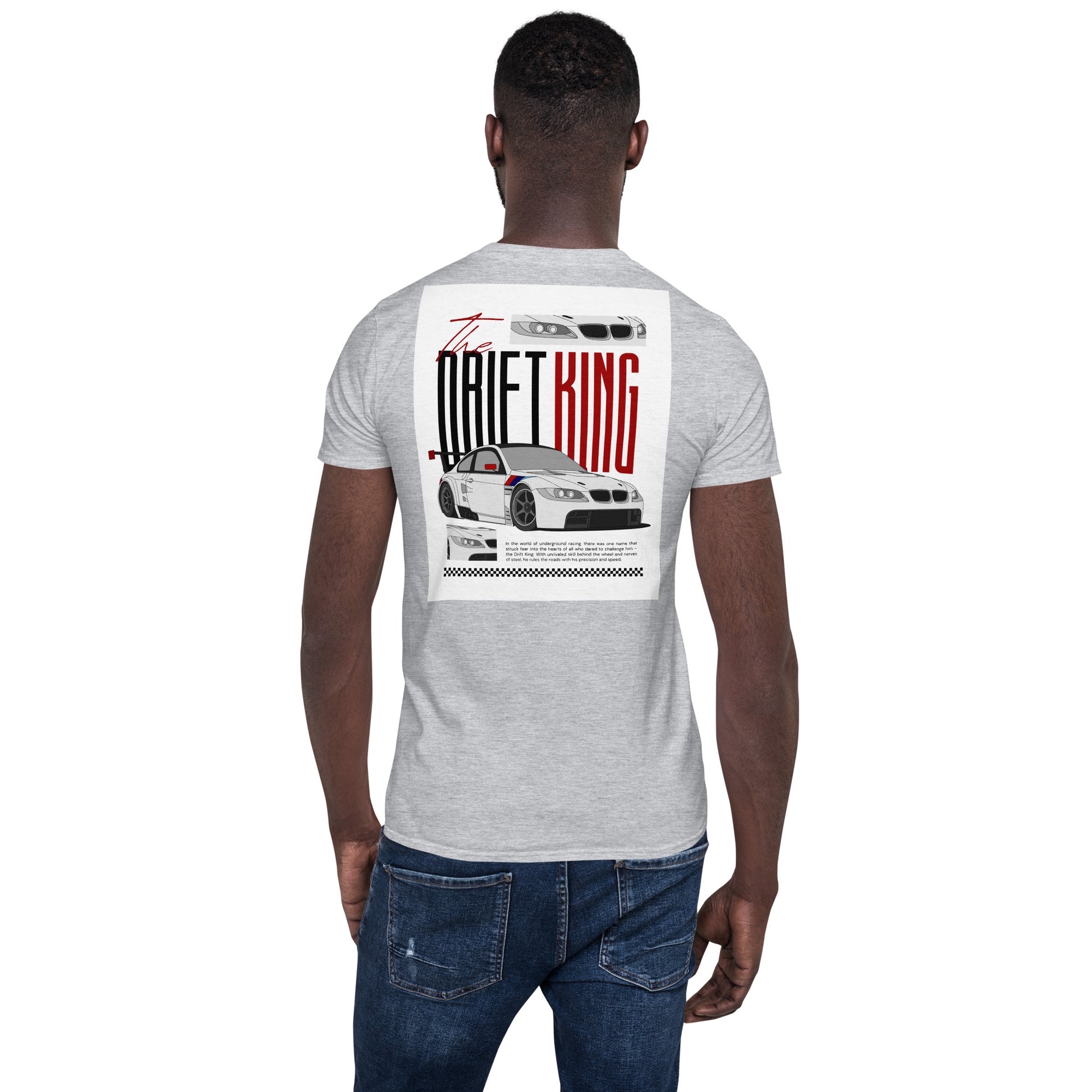 The Drift King – Speed Racing Edition (Unisex Cotton Tee)