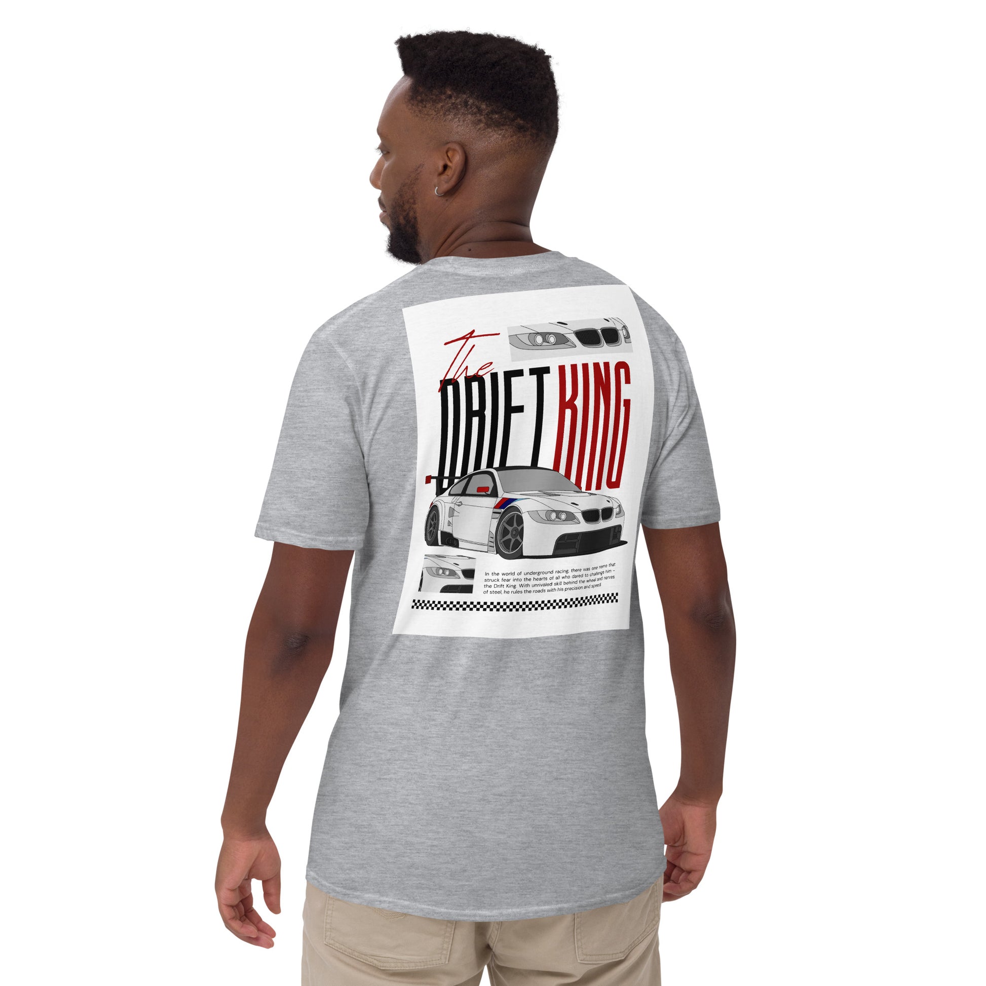 The Drift King – Speed Racing Edition (Unisex Cotton Tee)