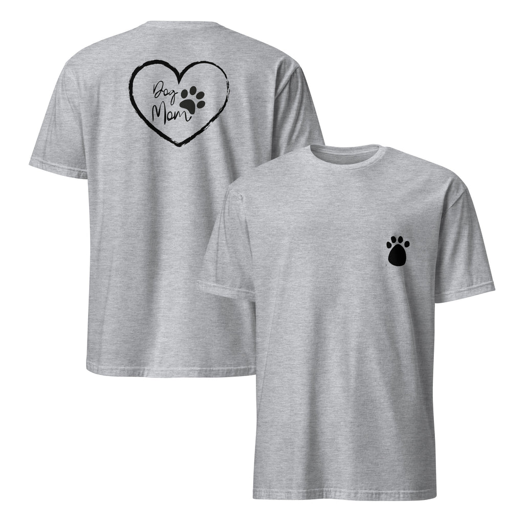 Dog Mom Paw Print Tee – Unisex Pet Lover’s Shirt