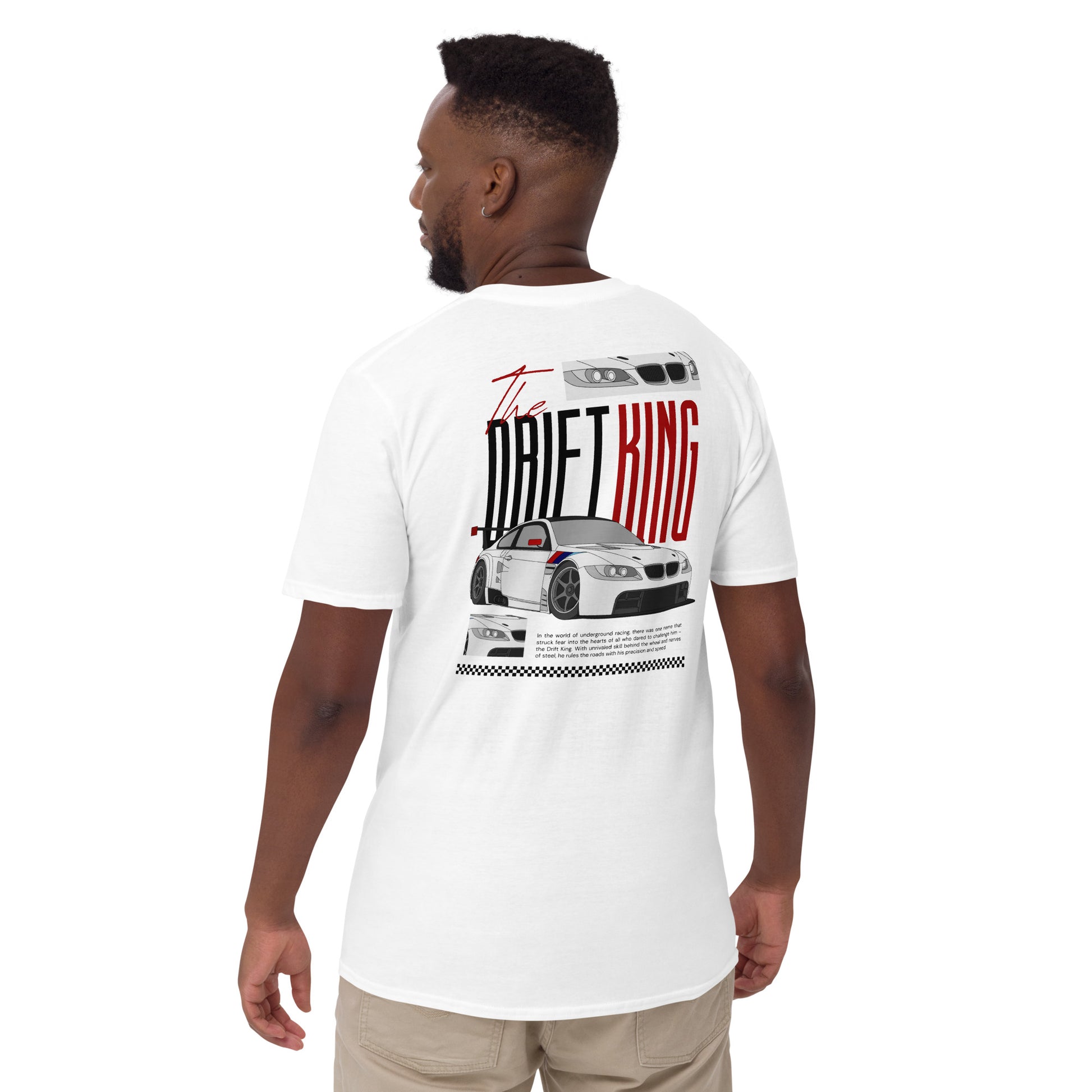 The Drift King – Speed Racing Edition (Unisex Cotton Tee)