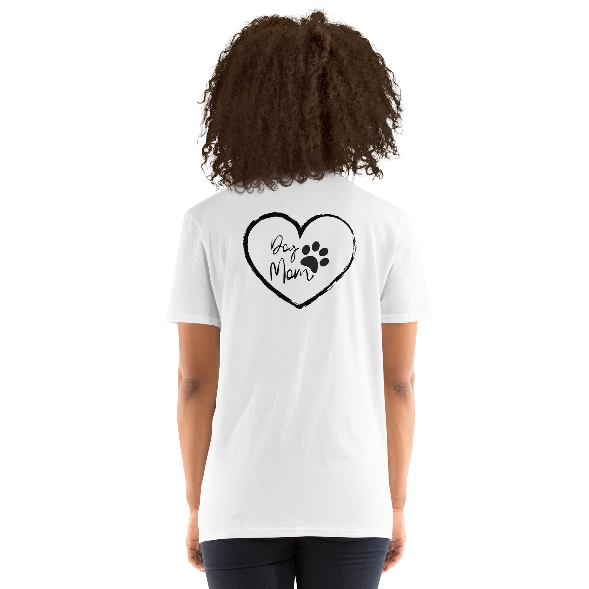 Dog Mom Paw Print Tee – Unisex Pet Lover’s Shirt