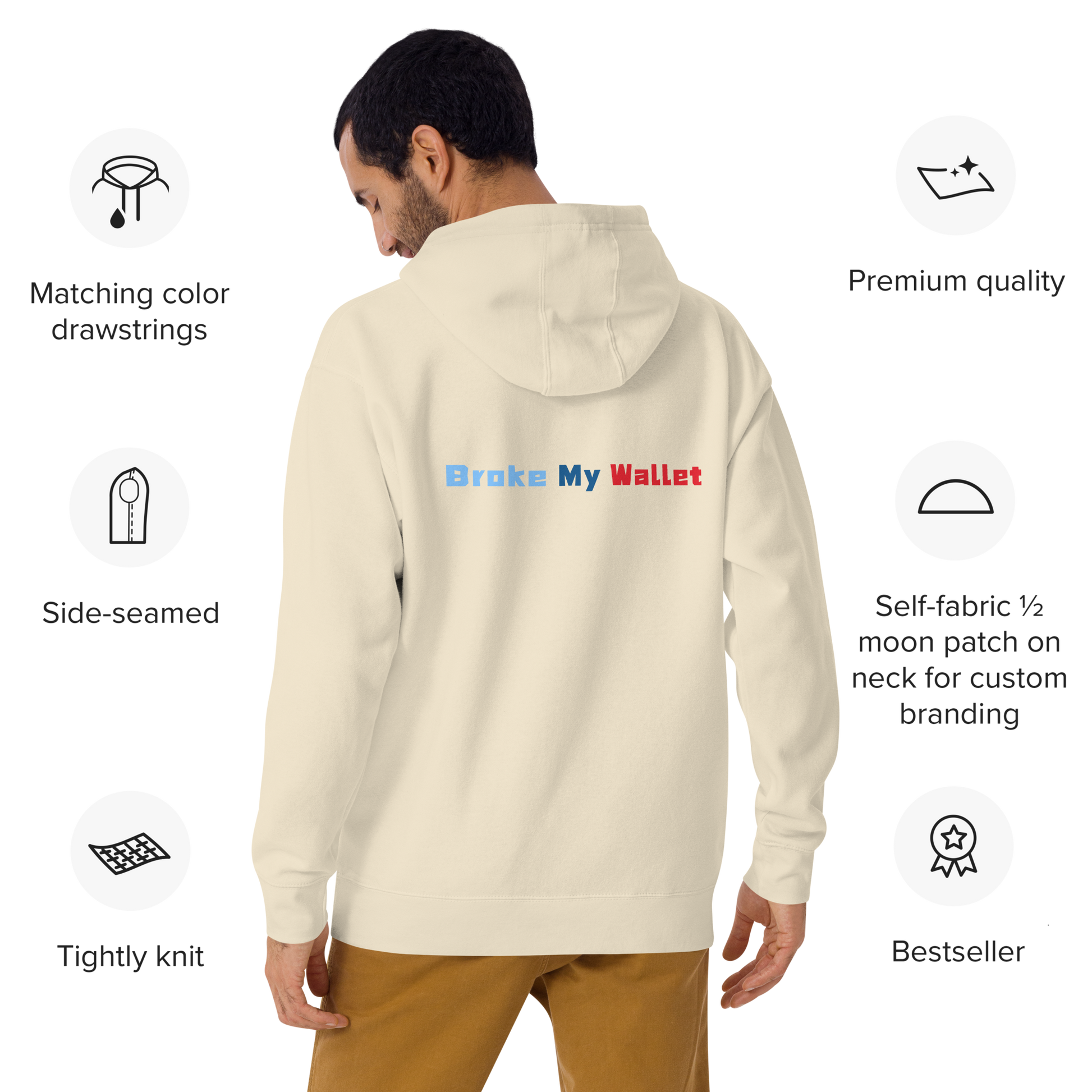 BMW- break my wallets | Unisex Premium Hoodie