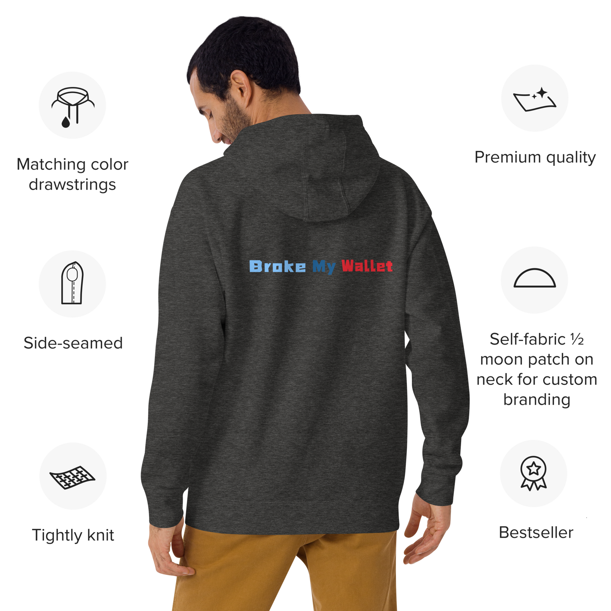 BMW- break my wallets | Unisex Premium Hoodie