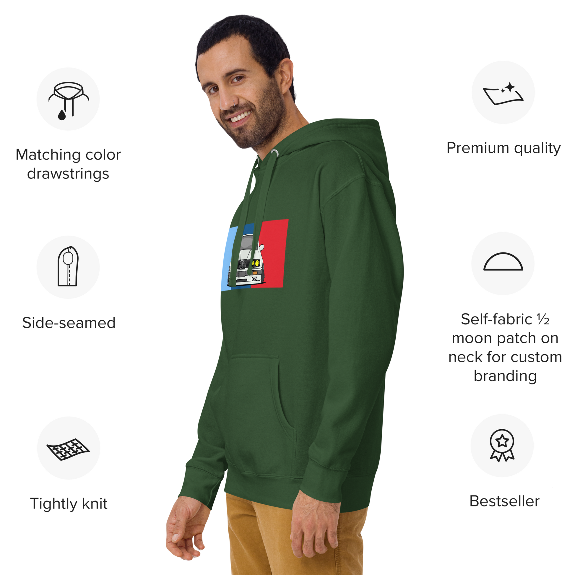 BMW- break my wallets | Unisex Premium Hoodie