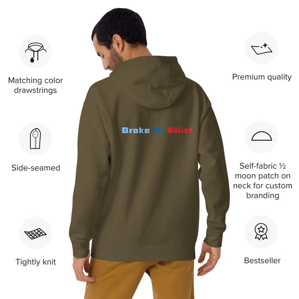 BMW- break my wallets | Unisex Premium Hoodie