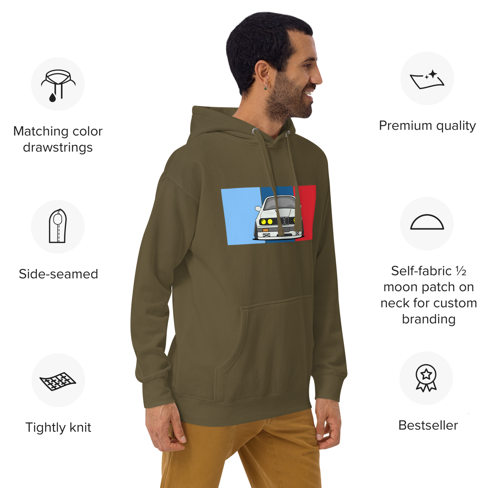 BMW- break my wallets | Unisex Premium Hoodie